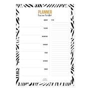 Zebra Weekplanner